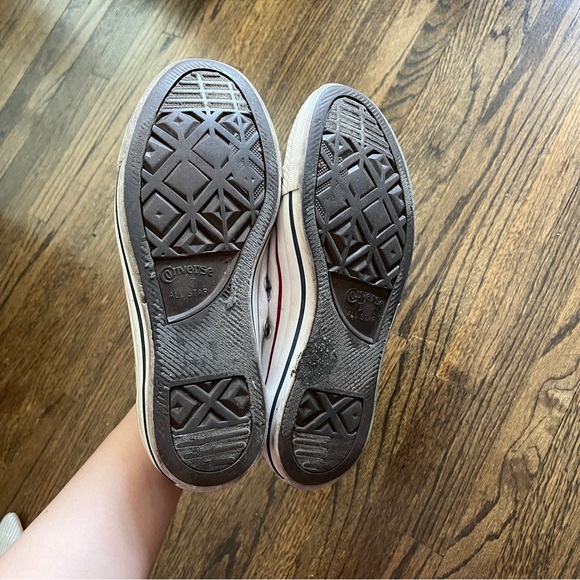 Converse White Sneaker for Women size 8 - Picture 8 of 9